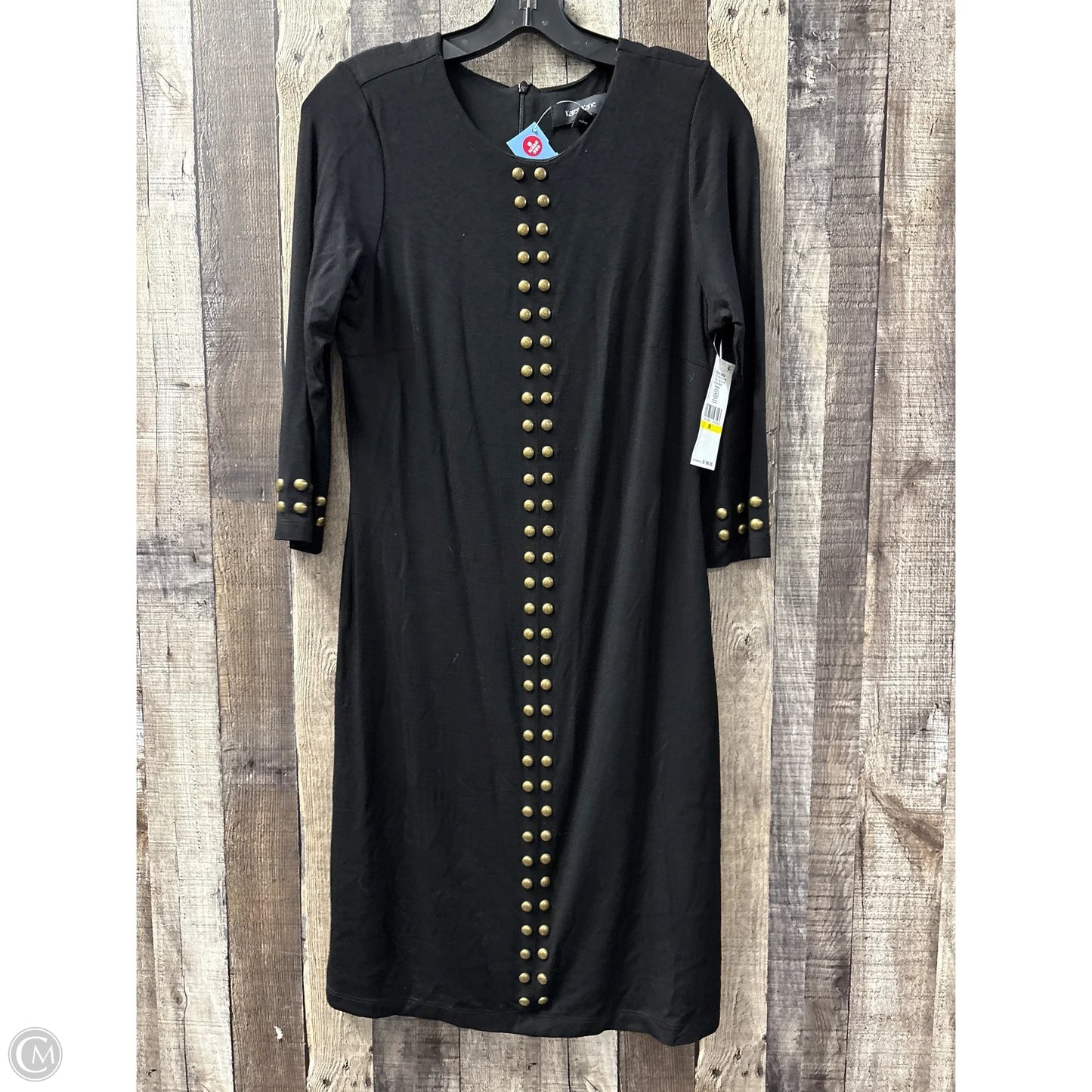 Dress Casual Midi By Karen Kane In Black, Size: M
