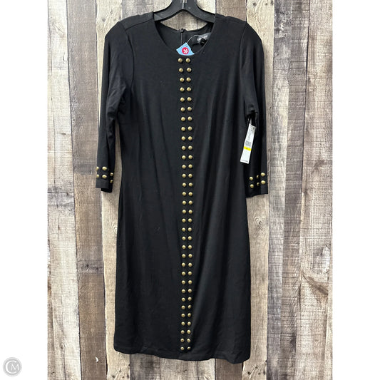 Dress Casual Midi By Karen Kane In Black, Size: M