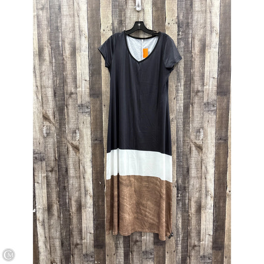 Dress Casual Maxi By Cme In Multi-colored, Size: S