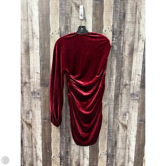 Dress Party Midi By Pretty Little Thing In Red, Size: 10