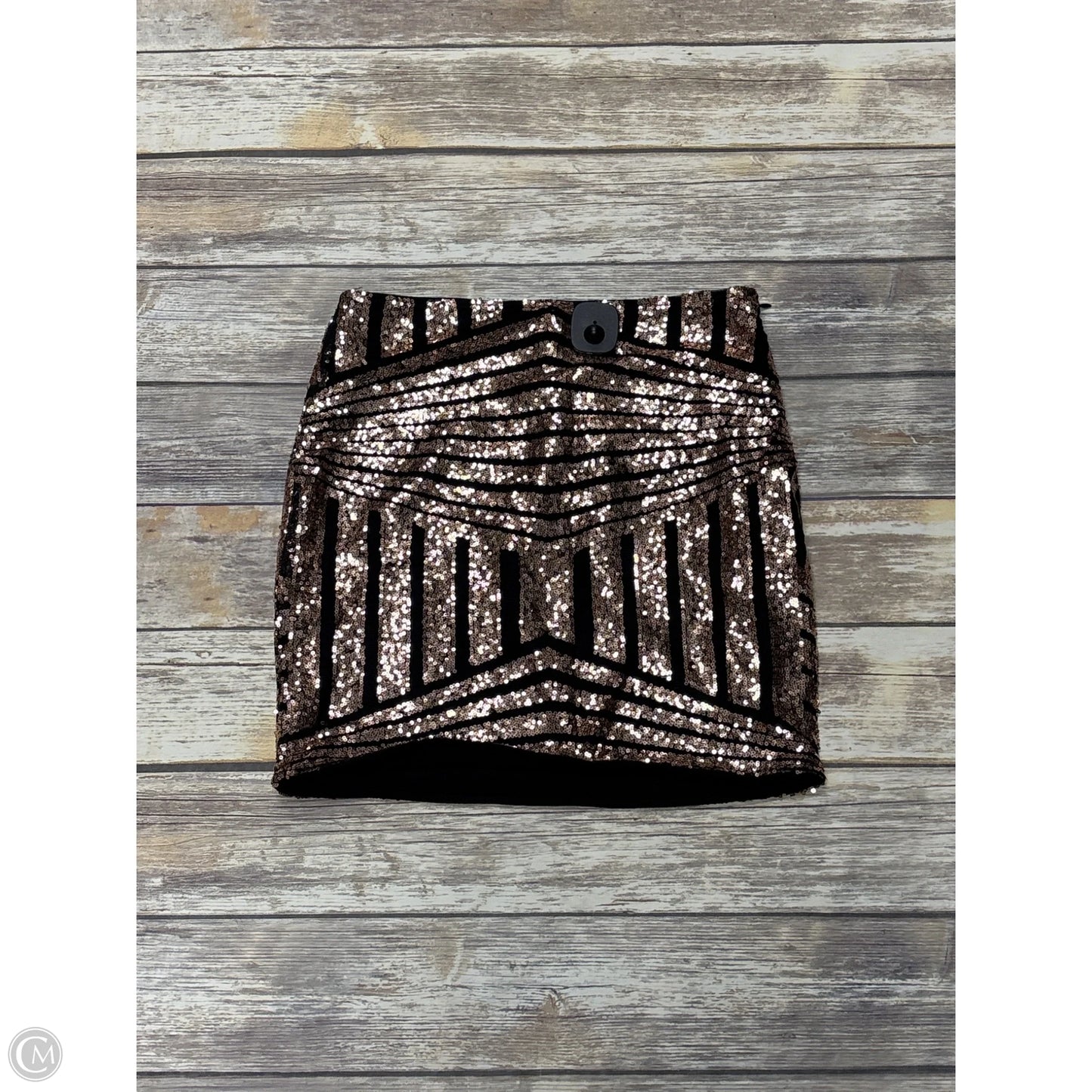 Skirt Mini & Short By Shein In Gold, Size: M