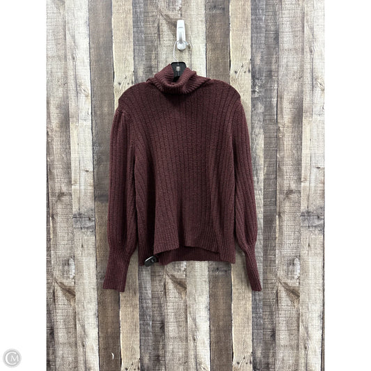 Sweater By Cme In Maroon, Size: M
