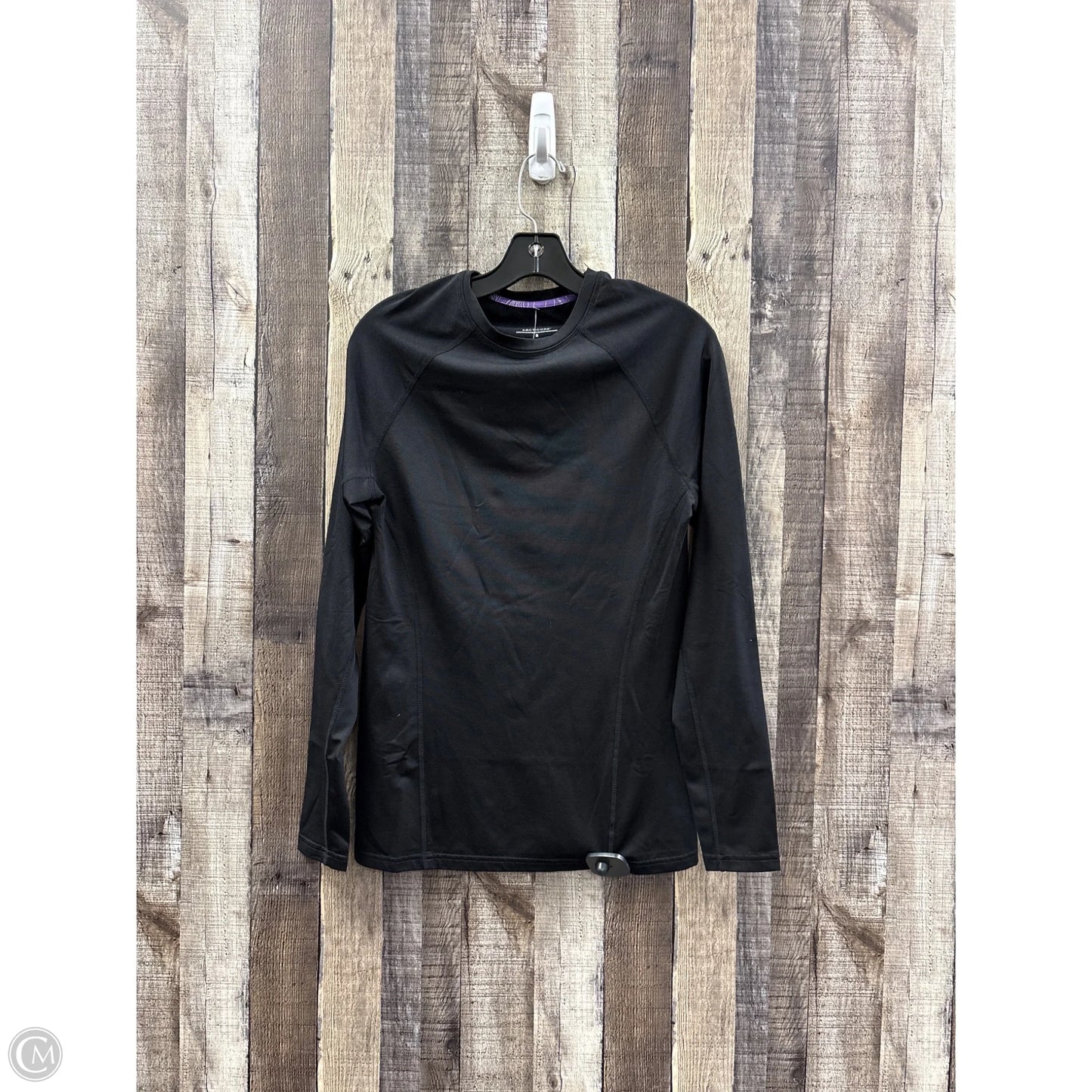 Top Long Sleeve By Cuddl Duds In Black, Size: S