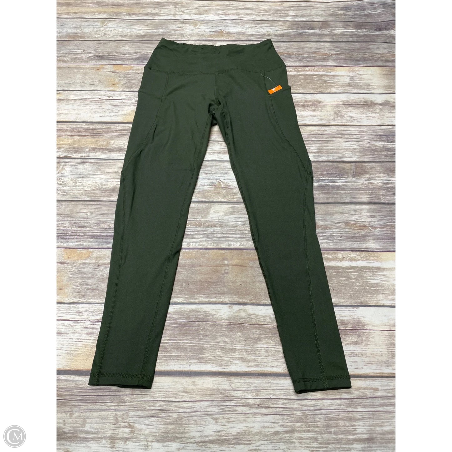 Athletic Leggings By Cme In Green, Size: M