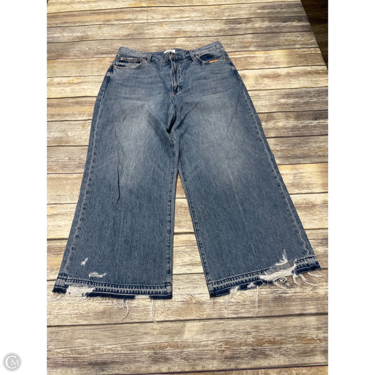 Jeans Wide Leg By Pistola In Blue, Size: 16