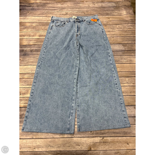 Jeans Wide Leg By Universal Thread In Blue, Size: 14