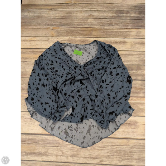 Top Long Sleeve By Cme In Multi-colored, Size: 1x