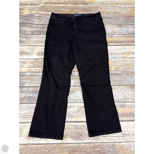 Jeans Straight By Democracy In Black, Size: 14