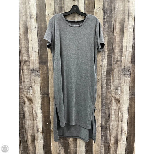 Dress Casual Maxi By Cme In Grey, Size: L
