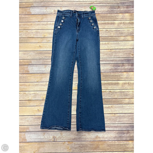 Jeans Flared By Gap In Blue, Size: 6
