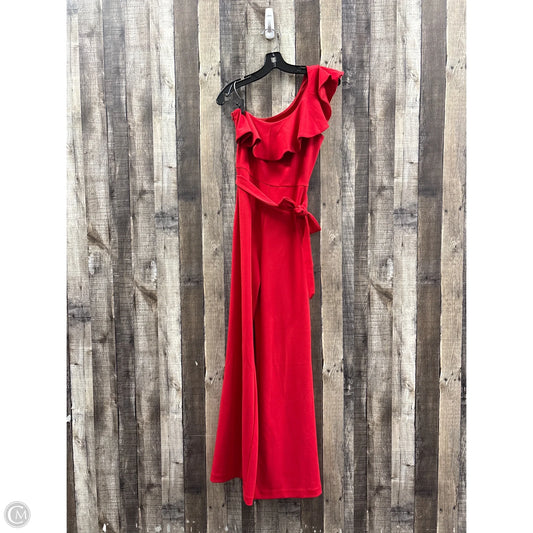 Jumpsuit By Express In Red, Size: M