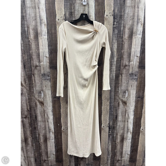 Dress Casual Maxi By Shein In Tan, Size: M
