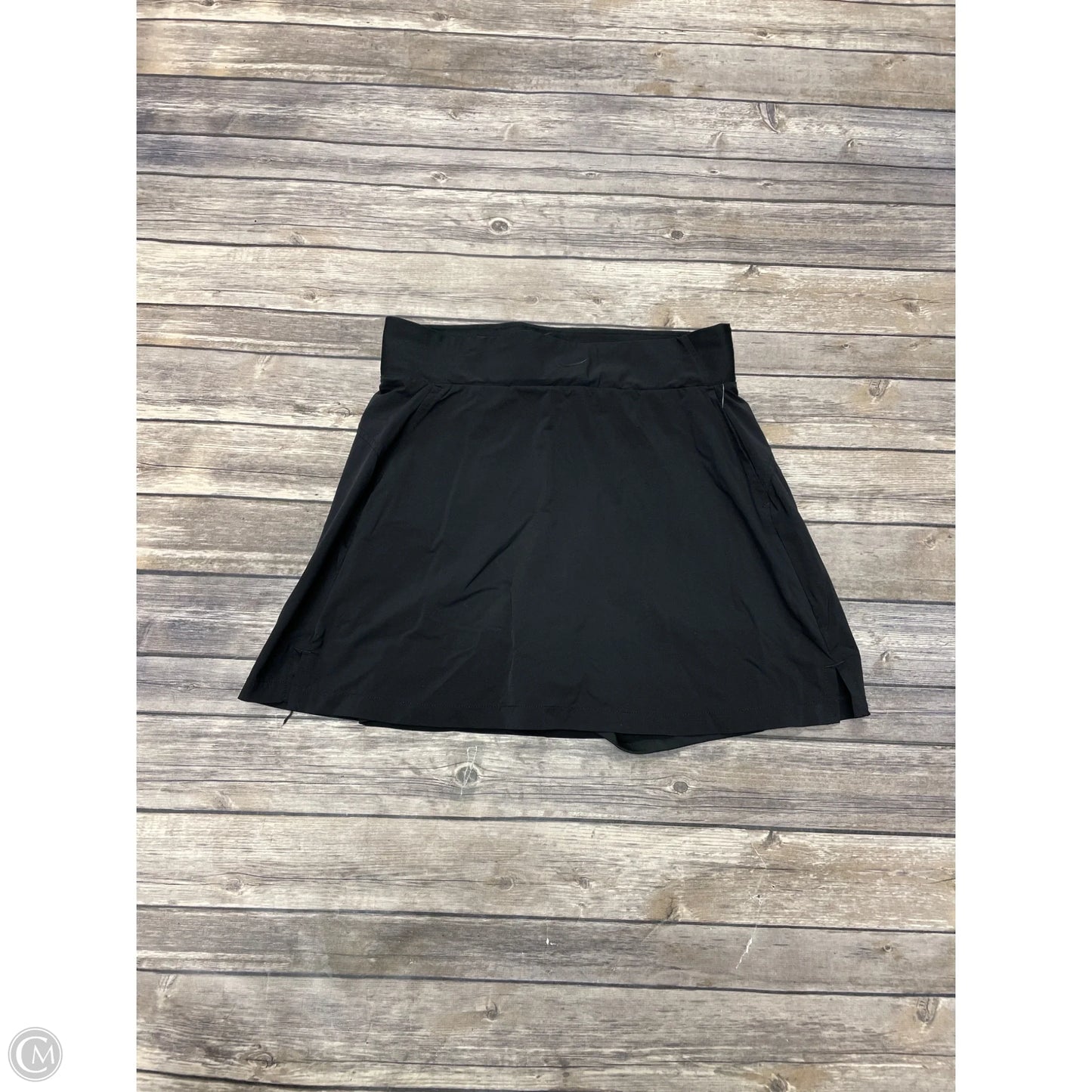 Athletic Skirt By Nike In Black, Size: M