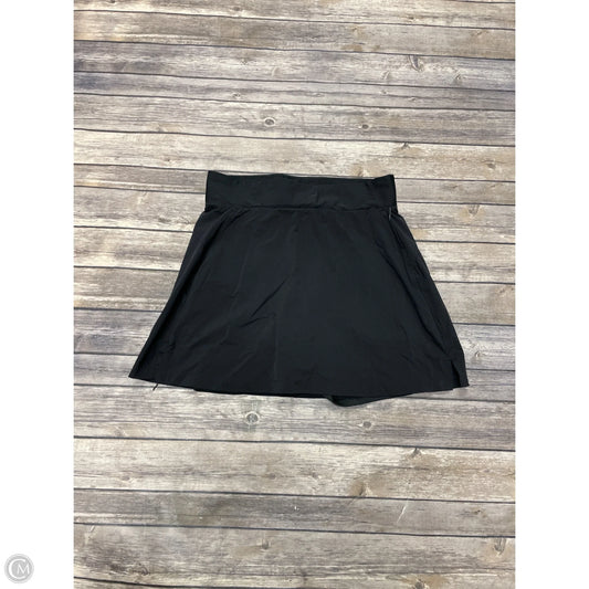 Athletic Skirt By Nike In Black, Size: M