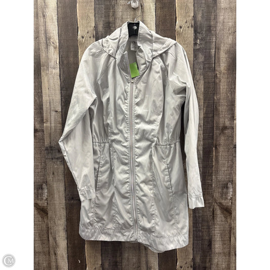 Jacket Windbreaker By Athletic Works In Grey, Size: L