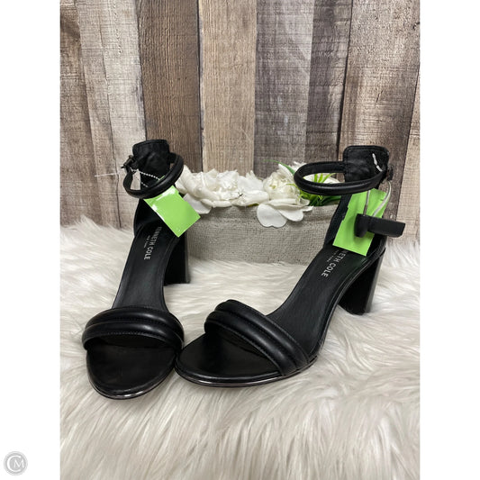 Sandals Heels Block By Kenneth Cole In Black, Size: 6.5