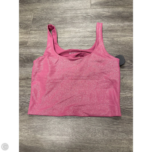 Athletic Tank Top By Beyond Yoga In Pink, Size: S