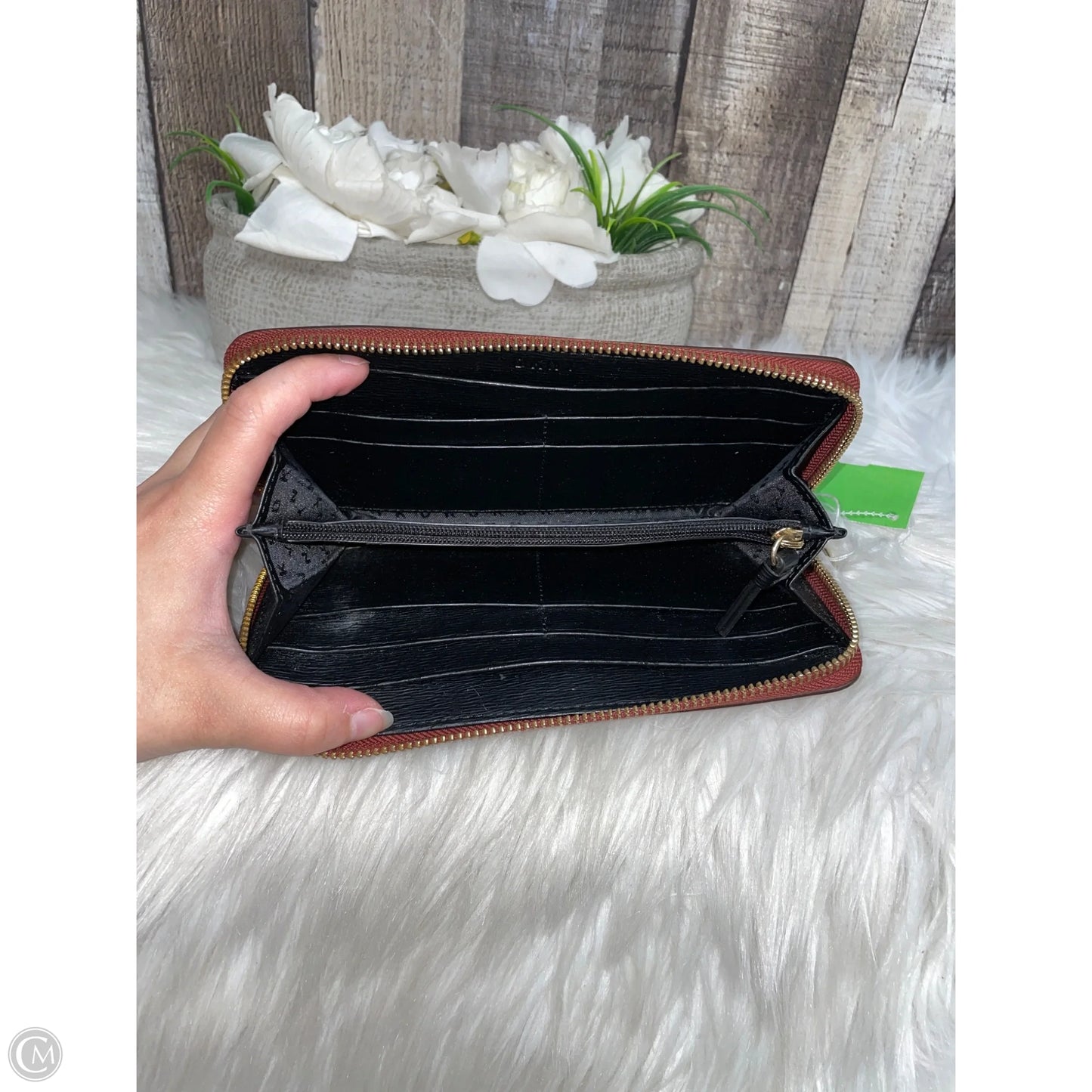 Wallet By Dkny, Size: Large