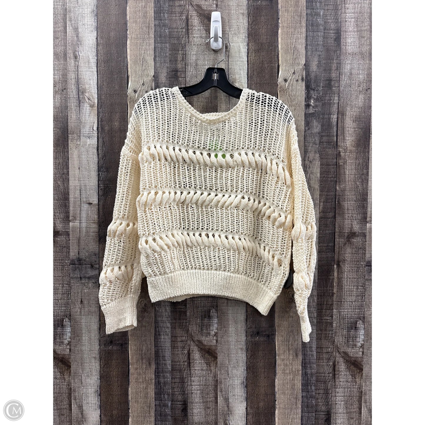 Sweater By Absolutely In Cream, Size: S