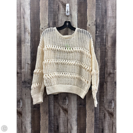 Sweater By Absolutely In Cream, Size: S
