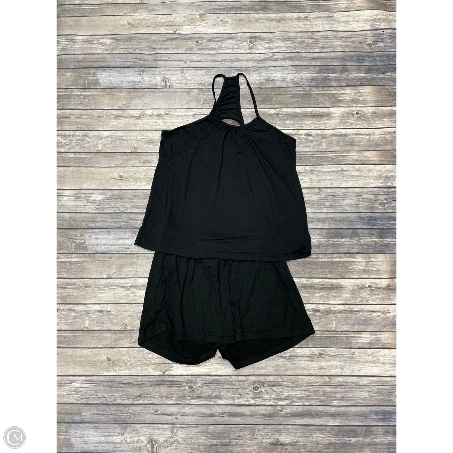 Pajamas 2pc By Cme In Black, Size: L