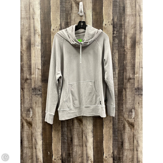 Sweatshirt Hoodie By The North Face In Grey, Size: L