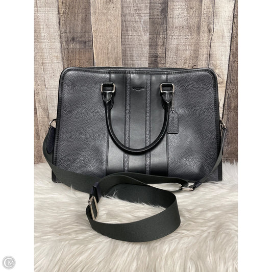 Laptop Bag Designer By Coach, Size: Large