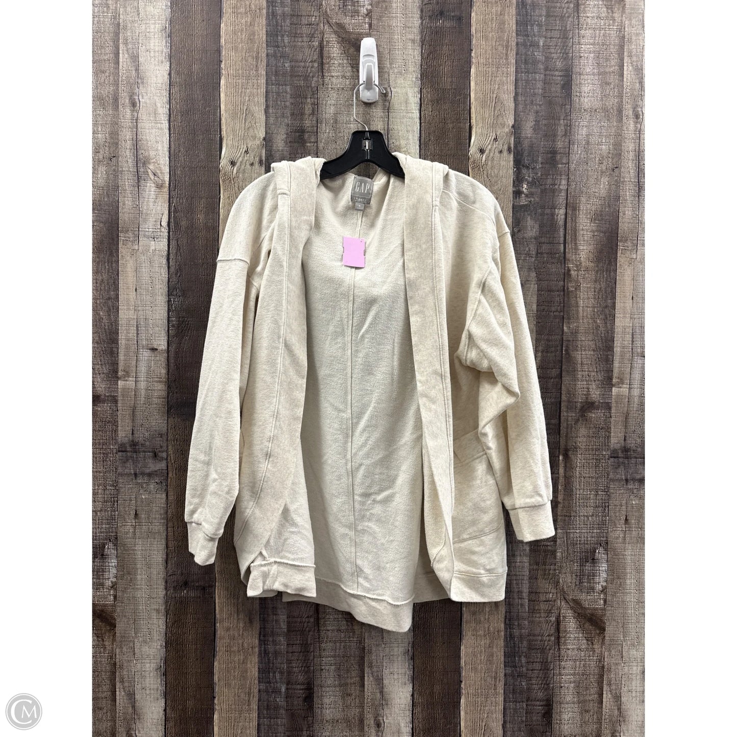 Cardigan By Gap In Cream, Size: S