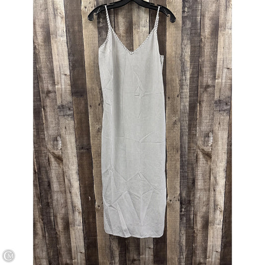 Dress Casual Maxi By A New Day In Striped Pattern, Size: S