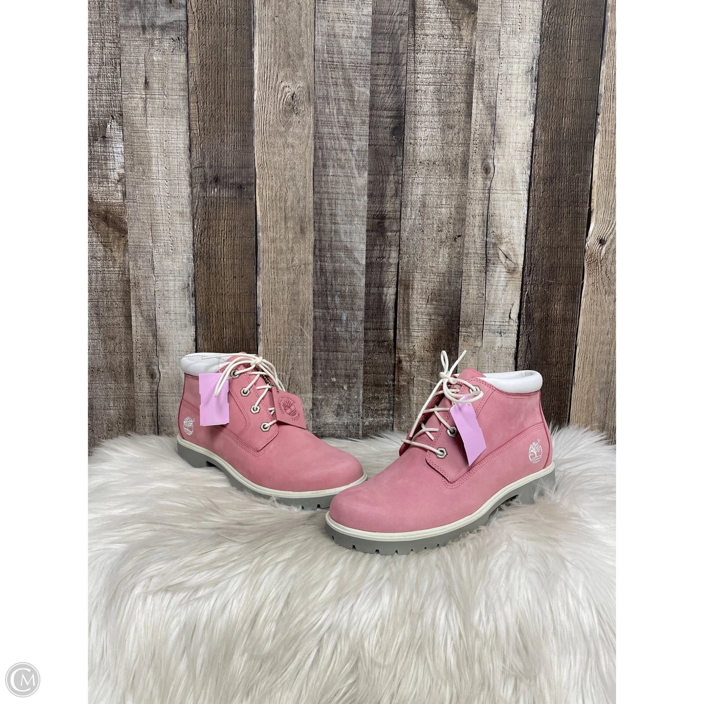 Boots Combat By Timberland In Pink, Size: 8.5