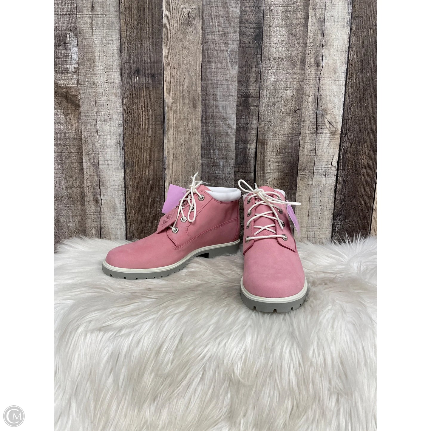 Boots Combat By Timberland In Pink, Size: 8.5