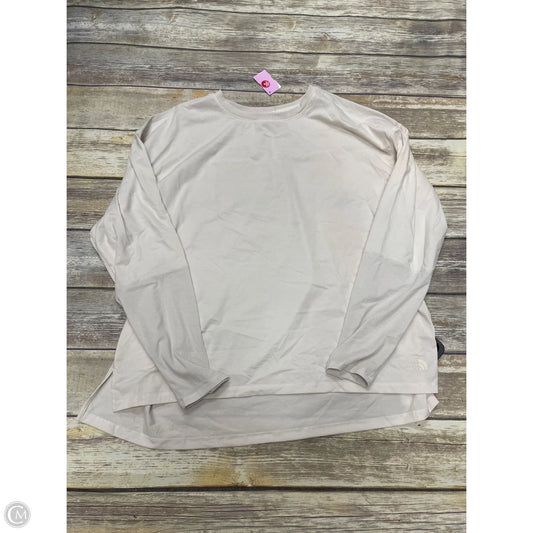 Top Long Sleeve By The North Face In Beige, Size: 2x