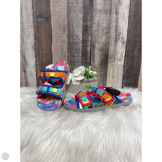 Sandals Flats By Cme In Multi-colored, Size: 6