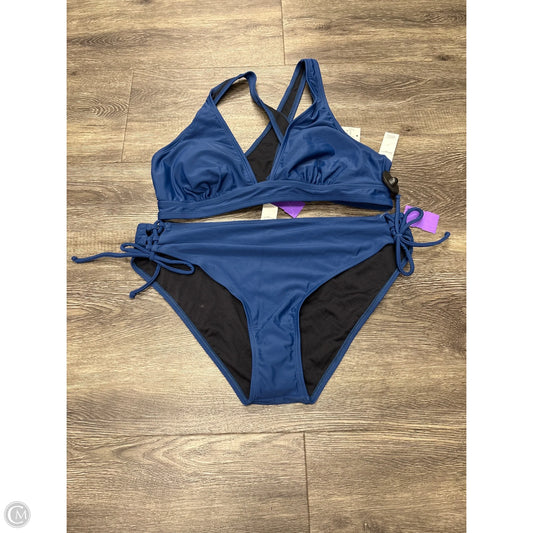 Swimsuit 2pc By Cupshe In Navy, Size: Xl