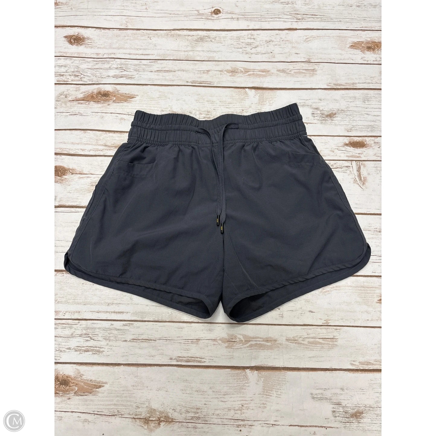Athletic Shorts By Cmf In Grey, Size: M