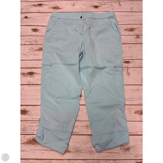 Pants Cargo & Utility By Chicos In Blue, Size: L