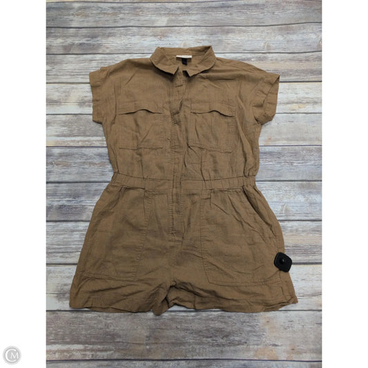 Romper By Universal Thread In Bronze, Size: 8