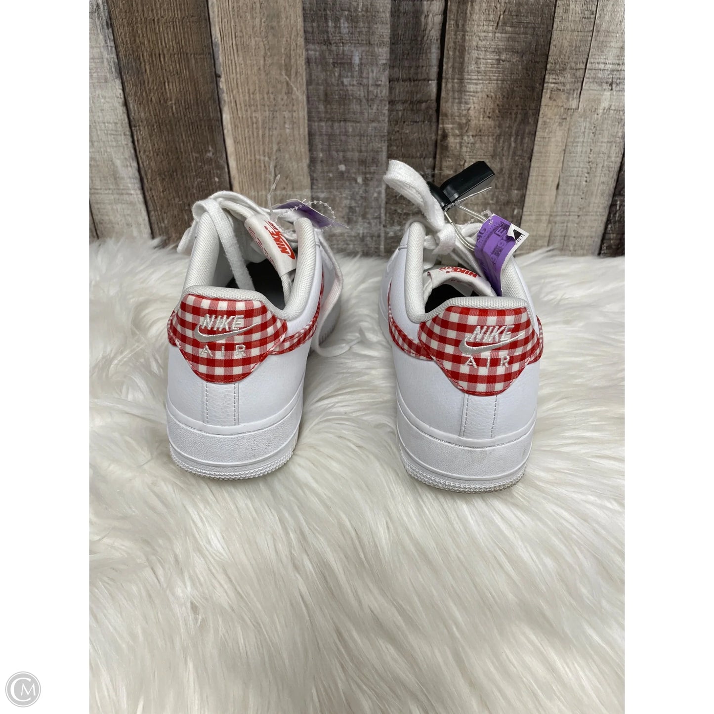 Shoes Athletic By Nike In Red & White, Size: 8