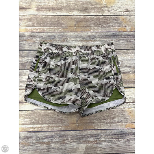 Athletic Shorts By Avia In Camouflage Print, Size: L