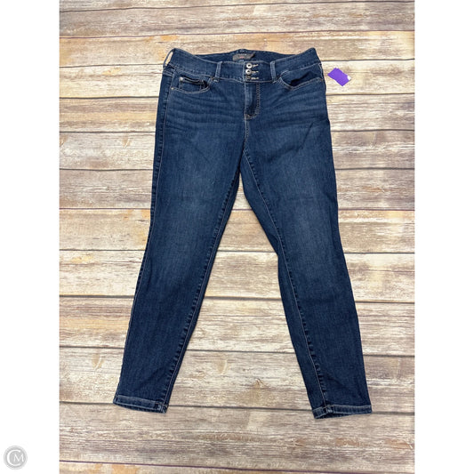 Jeans Skinny By Torrid In Blue, Size: 12