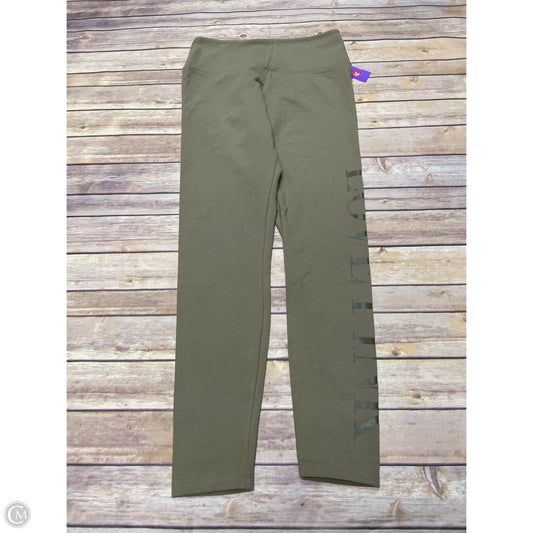 Athletic Leggings By Pink In Green, Size: L
