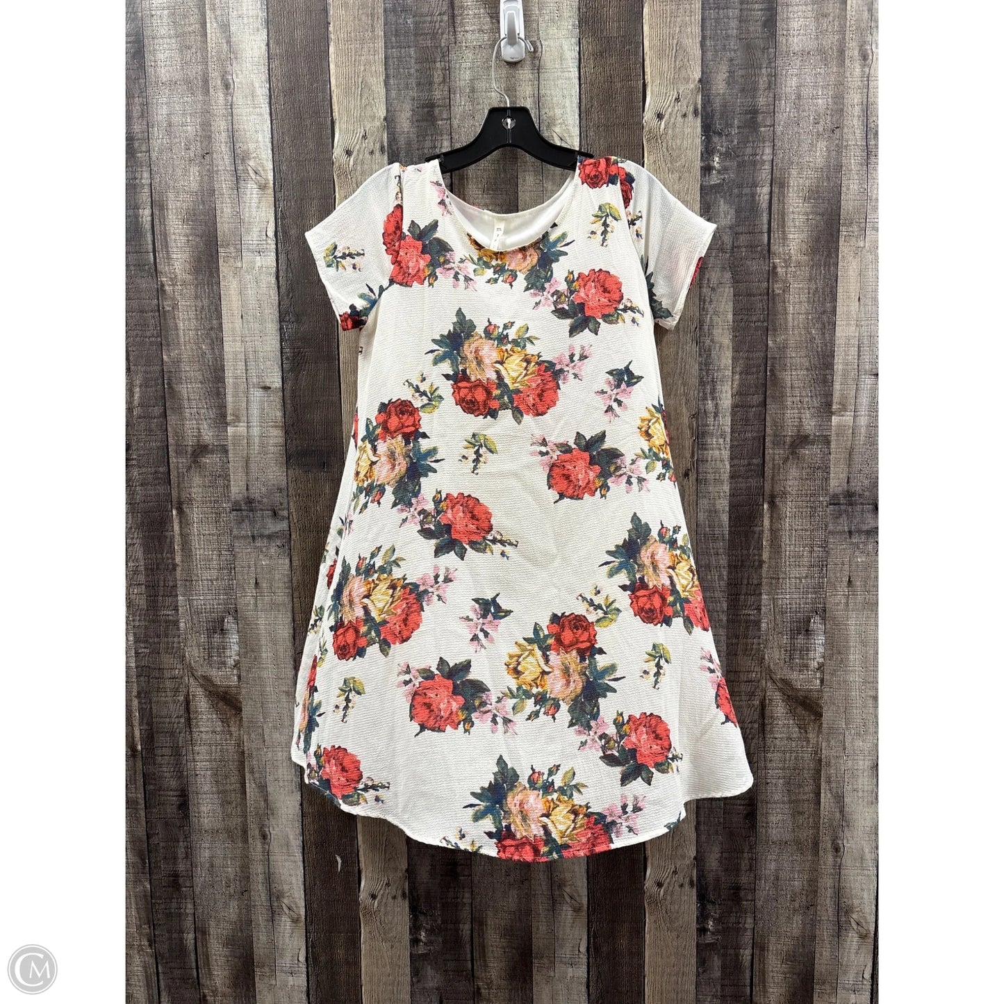 Dress Casual Short By Mts In Floral Print, Size: S