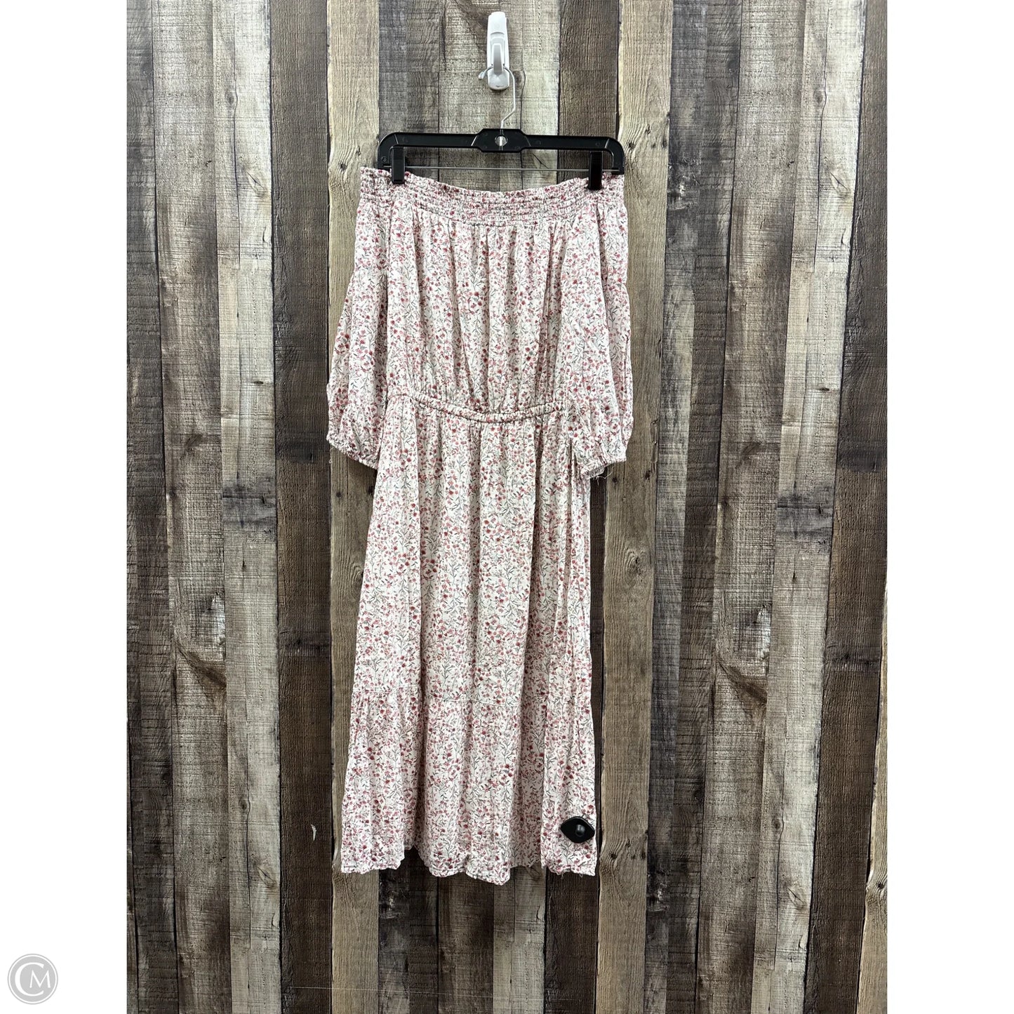 Dress Casual Midi By Old Navy In Floral Print, Size: Xs