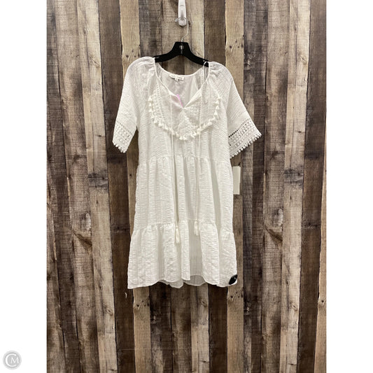 Dress Casual Short By Cme In White, Size: S