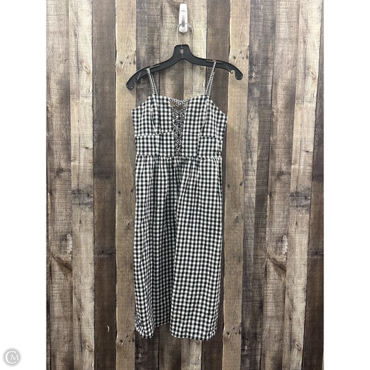 Dress Casual Midi By Express In Black & White, Size: S