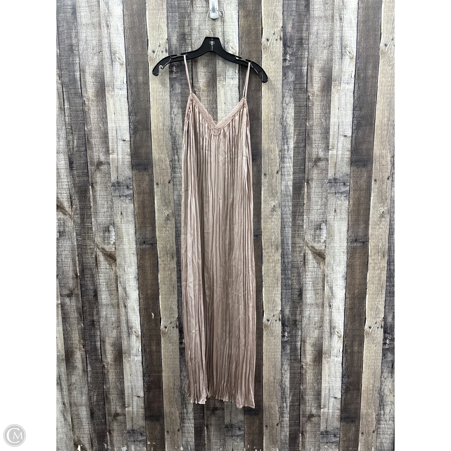 Dress Casual Maxi By H&m In Tan, Size: Xs