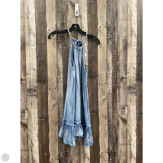 Dress Casual Short By Do + Be In Blue, Size: M