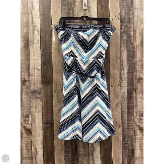 Dress Party Short By White House Black Market In Striped Pattern, Size: 12