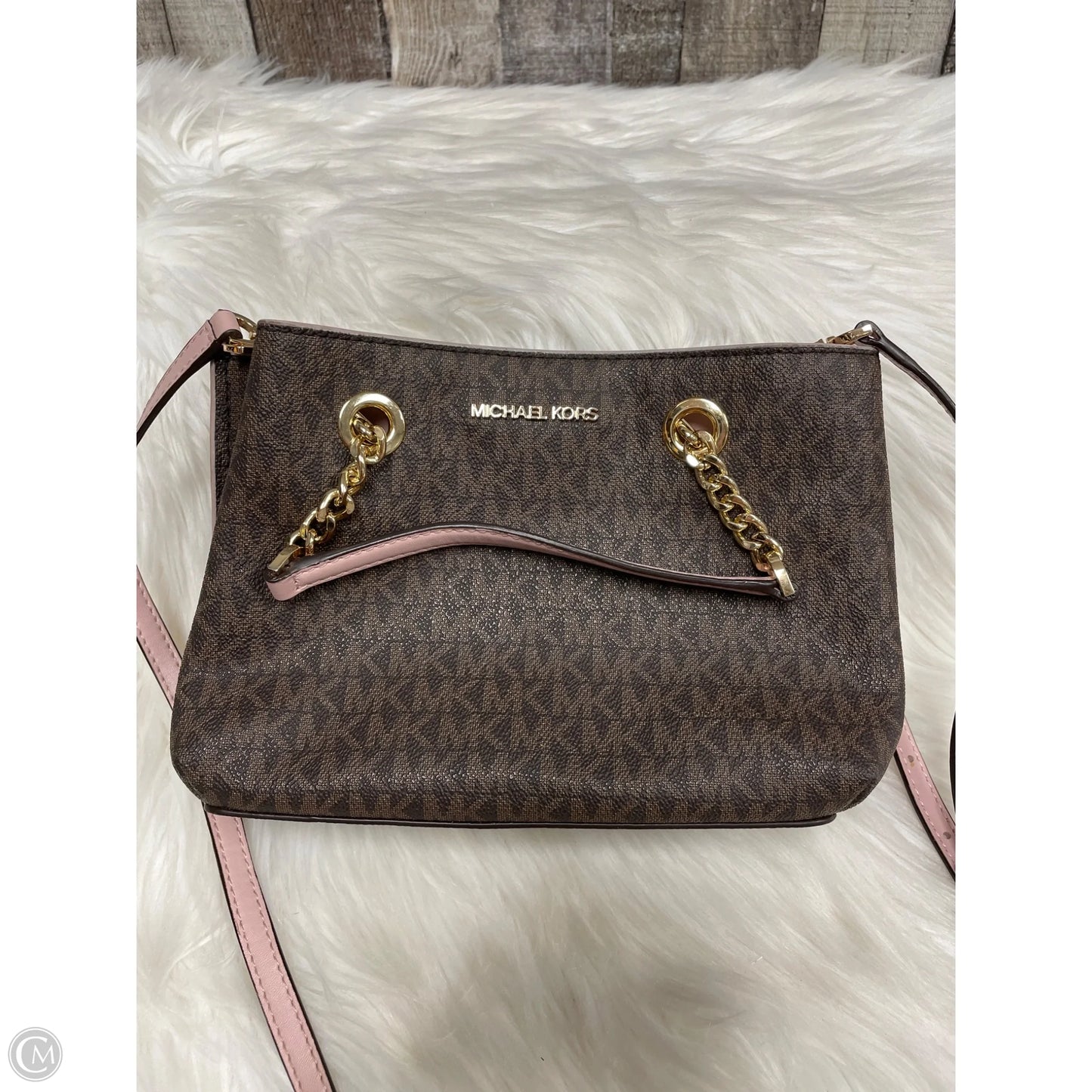 Crossbody Designer By Michael Kors, Size: Small