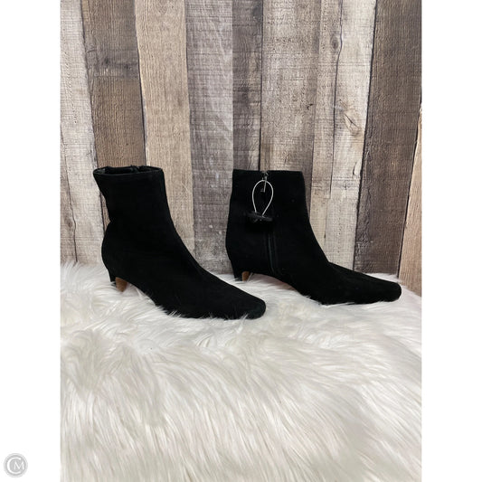 Boots Ankle Heels By Splendid In Black, Size: 7.5